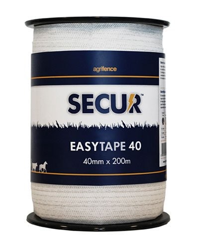 Agrifence White Easytape 40mm X 200m